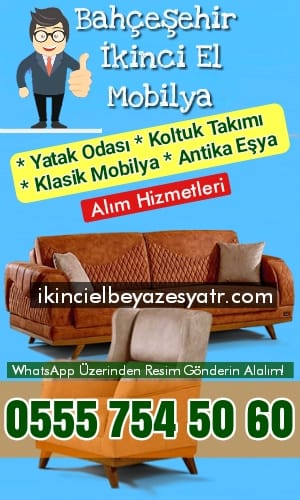 bahcesehir-ikinci-el-mobilya-alanlar Bahçeşehir İkinci El Beyaz Eşya Alan Yerler